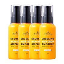 라벨영 쇼킹 헤어 한방울 앰플, 70ml, 4개