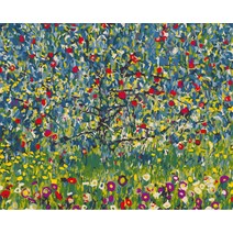 모모픽스페인팅 DIY 명화그리기 세트 40 x 50 cm, 클림트의 사과나무, 1개