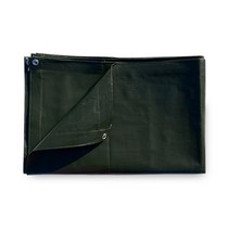 쾌청 천막 최고급지 5m x 5m, 카키, 1개