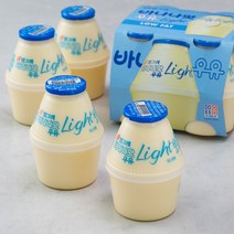 빙그레 바나나맛 우유 라이트, 240ml, 8개