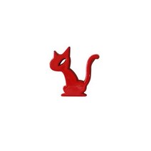 그린텍 고양이 켓 메탈 차량용 엠블럼, 레드, 전차종