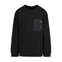 리버클래시 면 스냅 블럭킹 세미오버 티셔츠 LHS41609