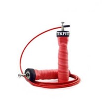 TKFIT 크로스핏복싱 스피드 선수용 프리미엄 줄넘기, 레드