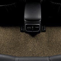 만도 와이드 볼륨쿠션 코일매트 확장형 1+2열, 현대 소나타 DN8 가솔린 디젤 하이브리드 2019.7~, 브라운, 현대