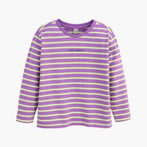 컬리수 아동용 미니레터링ST 티셔츠 C211TSG61P