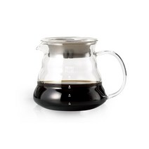 빈플러스 웨이브 핸드드립 커피 서버 600ml, 1개