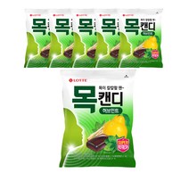 목캔디 허브민트, 217g, 6개입