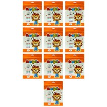 하비 유아용 클레이 10p, 주황색, 50g