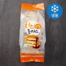 굿프랜즈 치즈등심돈까스 (냉동), 1000g, 1개