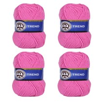 딕타스 트렌드 아크릴 뜨개실 4p, 042 핑크, 180m