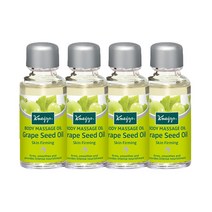 크나이프 그레이프씨드 슬리밍 바디오일, 4개, 20ml