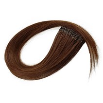 프리티레이디 투링 인모 붙임머리 가발 200가닥 52cm, #1 리얼블랙, 1개