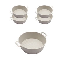 가온리빙 리빙채널앤 멀티 플레이트 베이지, 5개, 단품
