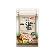 간편하게 즐기는 티백형 수육보쌈재료, 80g, 1개