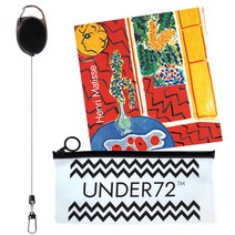 언더72 골프타올 릴와이어 지퍼파우치 세트, T08, 1세트