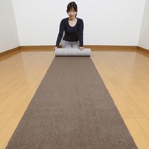 반려동물 생활방수 미끄럼방지 보호매트 롱타입 4mm, 브라운
