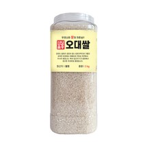 22년 햅쌀 대한농산 통에담은 철원 오대쌀 백미, 1개, 2kg