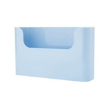 키밍 벽걸이식 수납함 대형 블루, 1개