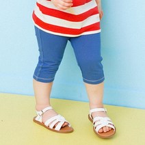헤이미니 유아용 굿사선지데님 6부 레깅스
