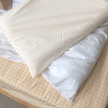 에이슬립 60수 면100%워싱 고무줄 베개커버 지퍼없는 우유 5080 밴딩 템퍼가누다형 자루형