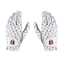 USG 여성용 디자인 실리콘 합피 골프장갑 양손착용 1004, 토끼