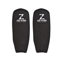 제로투히어로 헬스 무릎보호대 양쪽 세트 BLACK 7mm 2p, 1세트