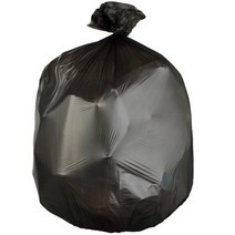 애니돌 배접 분리수거 쓰레기 비닐봉투 검정, 40L, 200매