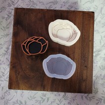 아트앤크래프트 한 송이 꽃 몰드 2p, 혼합색상