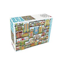 학산문화사 세계지도 직소퍼즐, 캣츠타운, 500피스