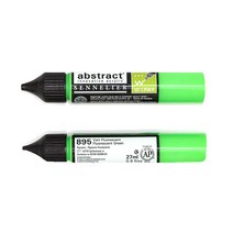시넬리에 애브스트랙트 아크릭 3D 라이너 물감 895 Fluo Green 2p, 27ml, 1색