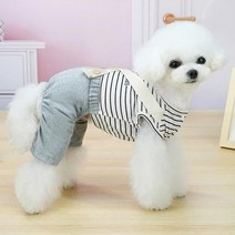 ING 반려동물 X밴드 멜빵 올인원, 블랙