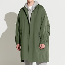 지플리시 남성용 퍼널넥 신슐레이트 코트