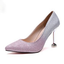 페이퍼먼츠 트윙클 그라데이션 펌프스 힐 9cm 00042