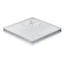 장미 프리미엄 50W LG칩사용 LED 유리 방등, 화이트