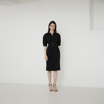 에콘 튤립 페탈넥 원피스