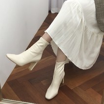 언니구두 제미르 스티치 삭스부츠 8.5cm