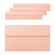 파스텔 편지 용돈 봉투, 아프리콧, 100PIECE