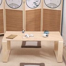따니네 일식 타타미 거실 테이블 대 ZZ016, 내추럴