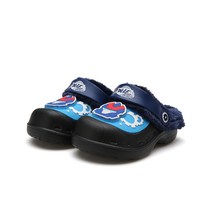 웨버 아동용 헬로카봇 퍼 샌들 WV21019 BK-BLACK