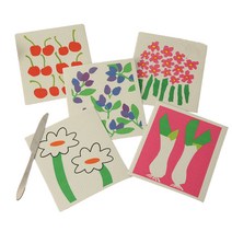 brwd 요술 셀룰로오스 플라드로 키친타월 5종 세트, 1세트