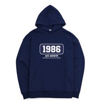 에씨드슬라이드 오버핏 86 후드티