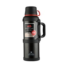 스위스밀리터리 대용량 로키트레블보온병 OKK-SM4000, 블랙, 4L