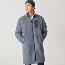 헤지스골프 뽀글이 롱기장 점퍼 HUJU1D972