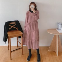 로미스토리 여리여리 쉬폰 롱 원피스