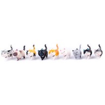 고양이 인형 차량용 팬던트 9종 세트, A(QD_07_01), 1세트