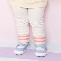 밀크마일 여아용 크레용 골지 레깅스