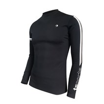 에스비몰 남성용 기모 라운드넥 라인 골프웨어