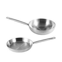 에델코첸 통3중 코지프리즘 프라이팬 + 웍 세트 C 인덕션 IH, 프라이팬 28cm + 웍팬 28cm