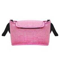 데일린 유모차 멀티포켓 수납가방 30 x 17 x 12 cm, 핑크, 1개