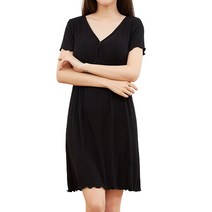 루나글램 임산부 모달 반팔 수유 원피스 swq162